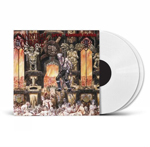 Cannibal Corpse "Live Cannibalism" (UK Exclusive White Vinyl [Import]) - LP