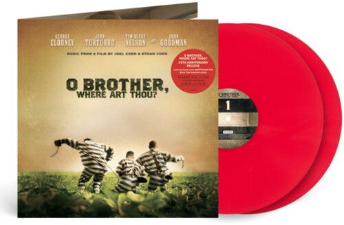 O Brother Where Art Thou (25th Anniversary) [Indie Exclusive Dapper Dan Red] - LP