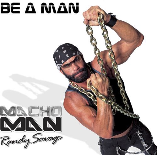 Macho Man Randy Savage "Be A Man" (Yellow/Black/Pink Splat) - LP