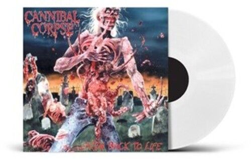 Cannibal Corpse "Eaten Back To Life" (UK Exclusive White Vinyl [Import]) - LP