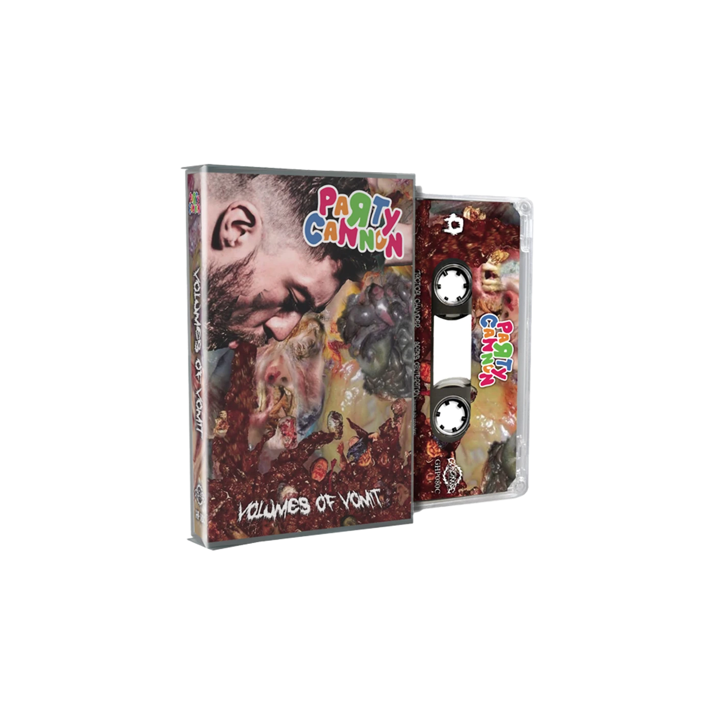 Party Cannon "Volumes Of Vomit" - Cassette