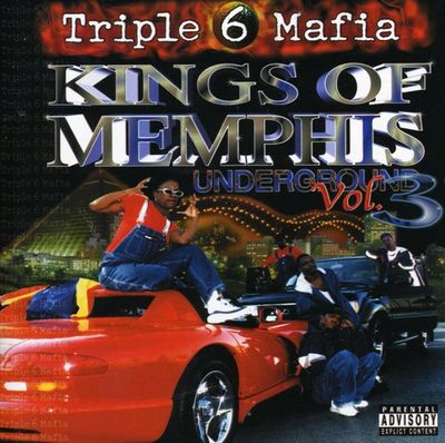 Three 6 Mafia " Kings Of Memphis: Underground Vol. 3" - CD