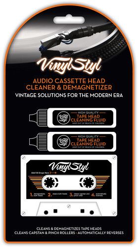 Vinyl Styl® VS-A-018 Audio Cassette Head Cleaner &amp; Demagnetizer