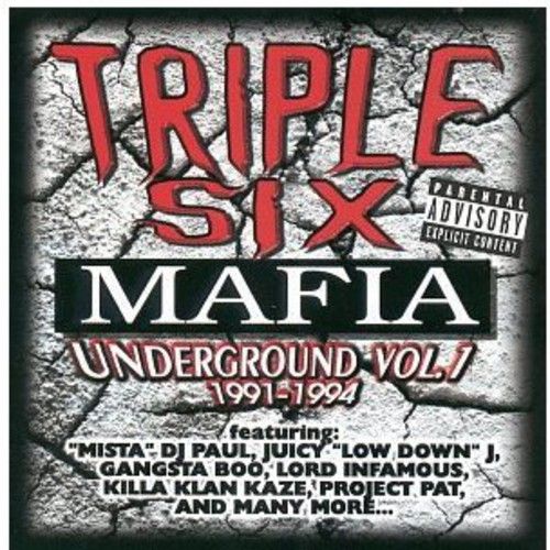Three 6 Mafia "Underground Vol. 1" - CD