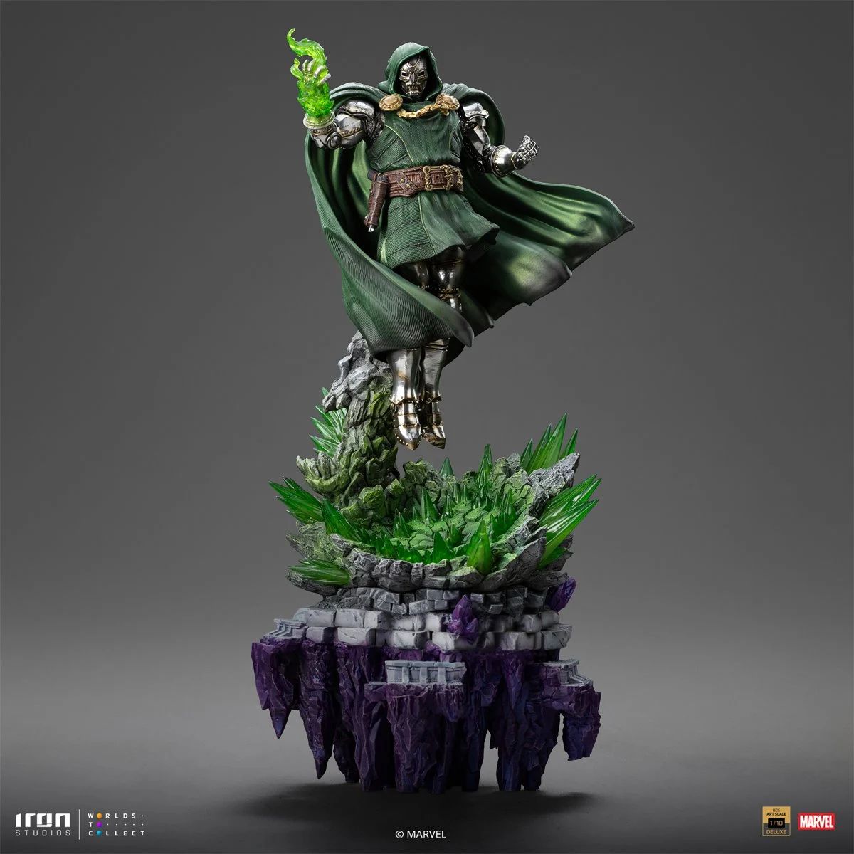 Iron Studios Doctor Doom Infinity Gauntlet Battle Diorama 1:10 Deluxe Ltd. Ed. Statue