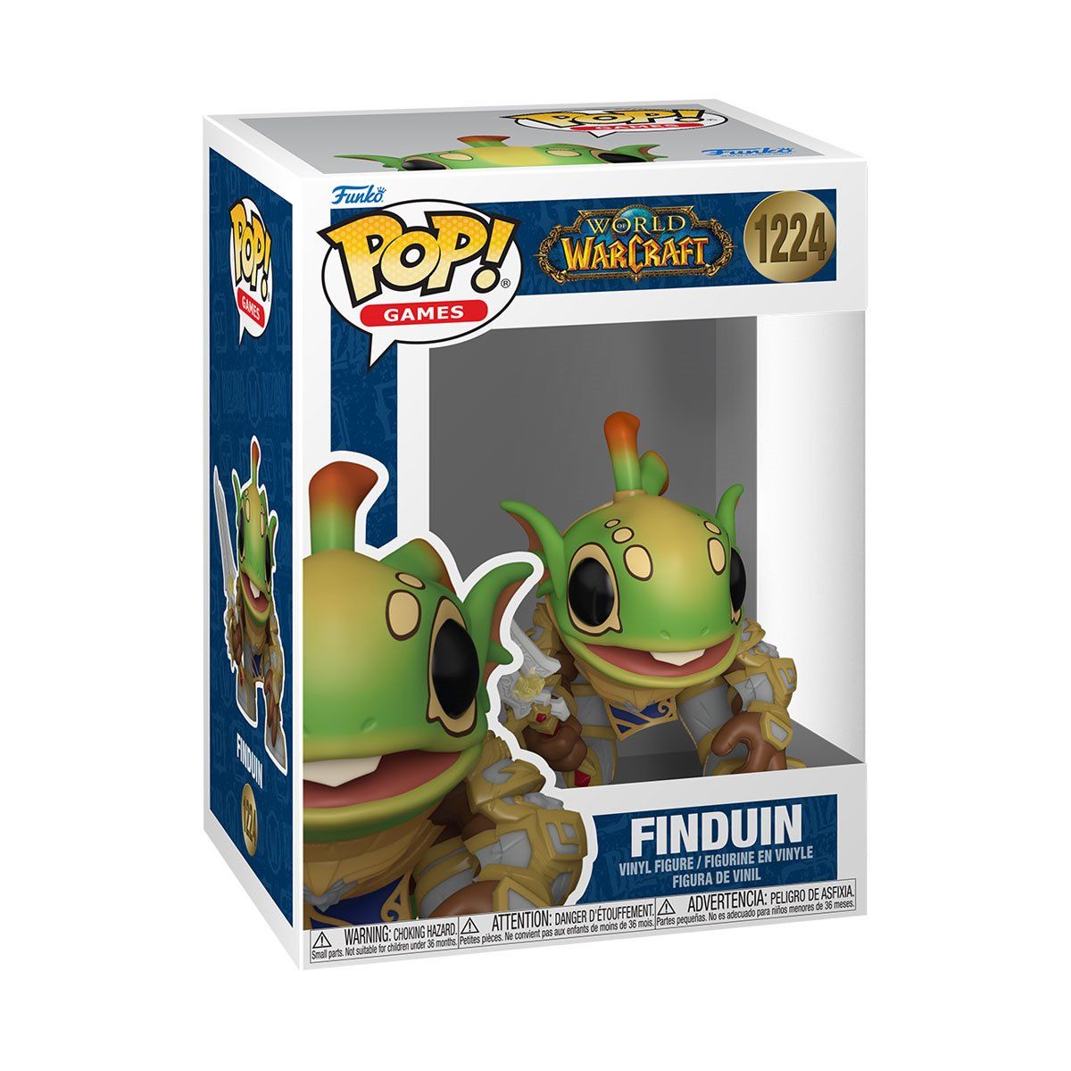 World of Warcraft Murloc Cosplay Finduin Funko Pop! Vinyl Figure #1224