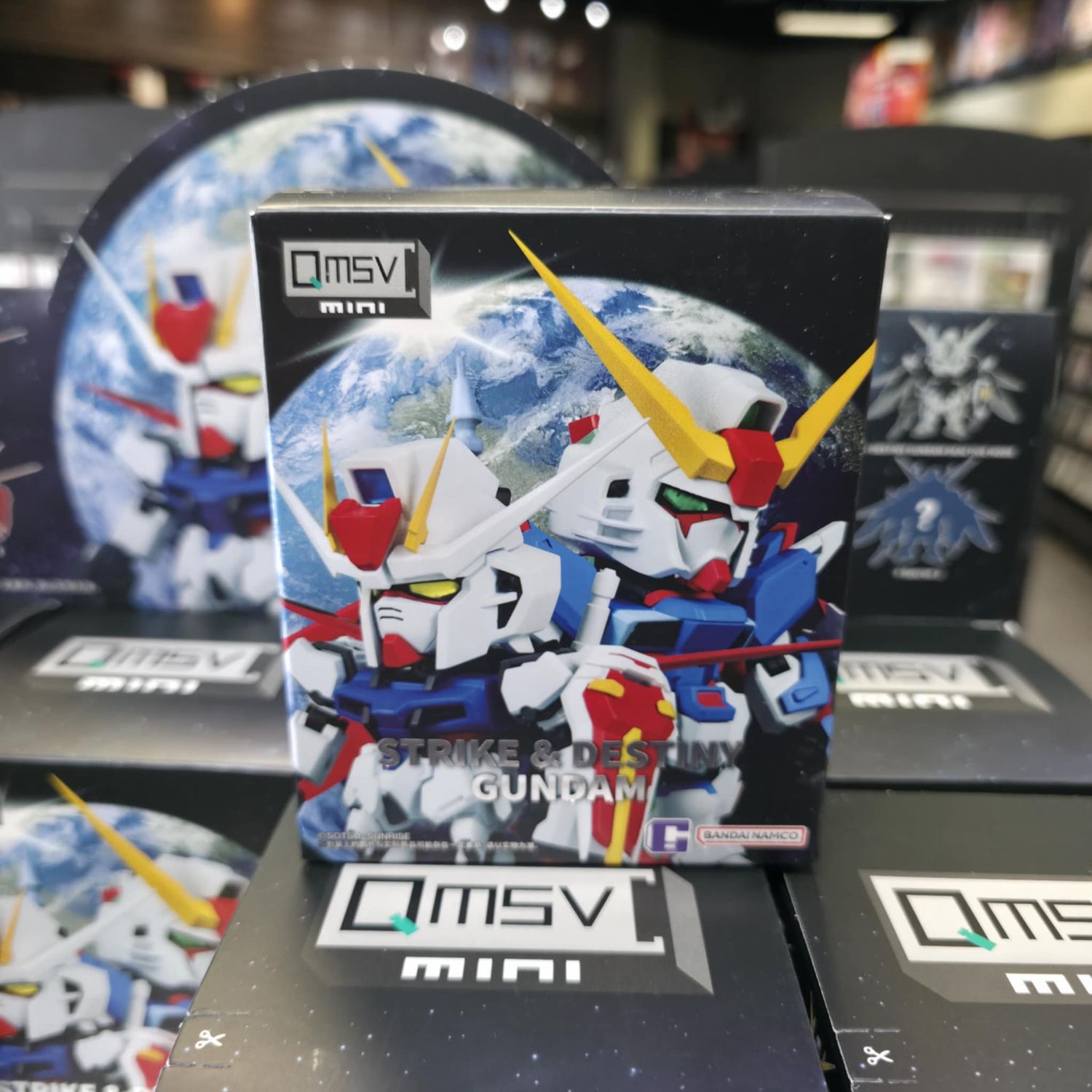 MSG Seed Strike and Destiny Gundam QMSV Blind-Box Mini-Figure
