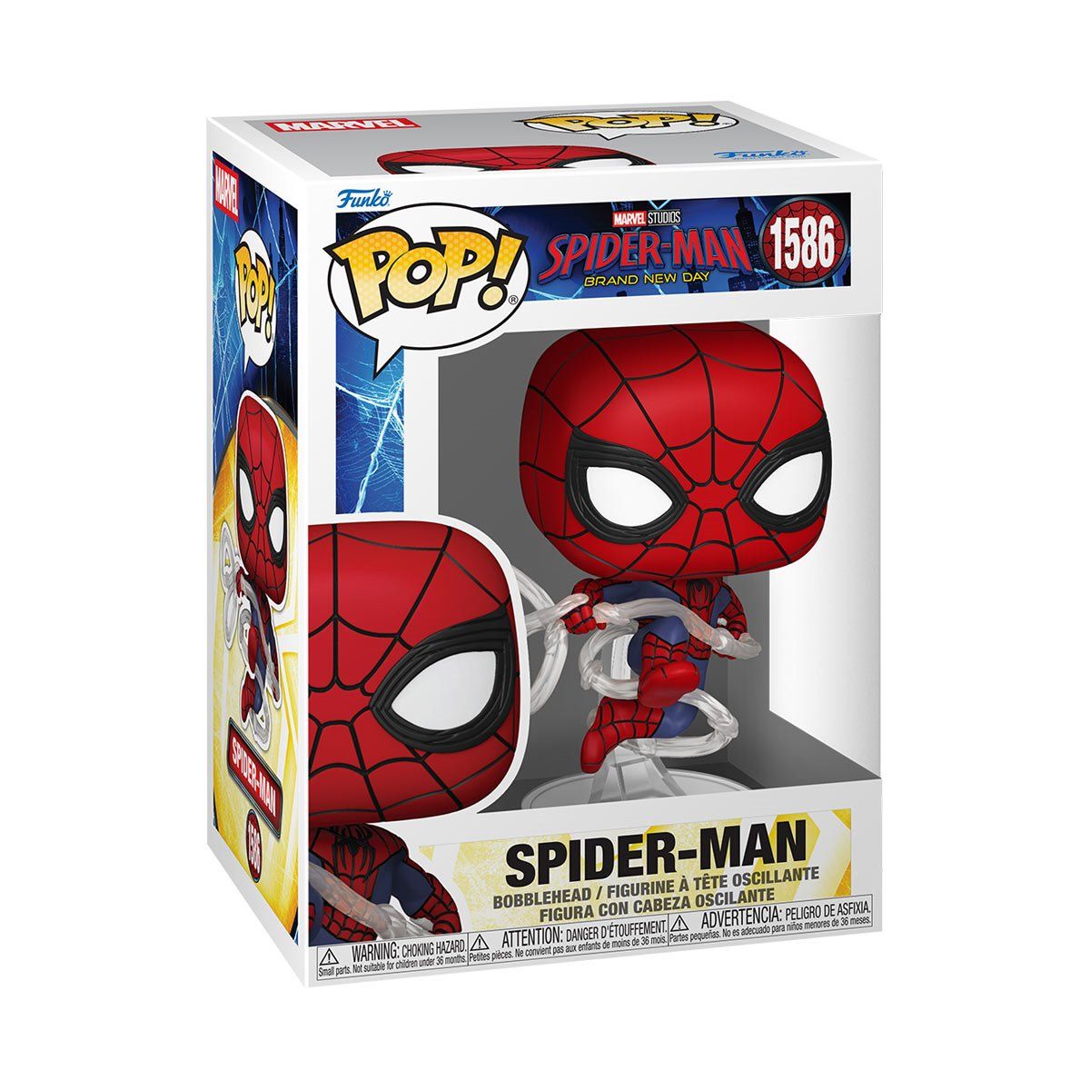 Spider-Man: Brand New Day Swinging Funko Pop! #1586