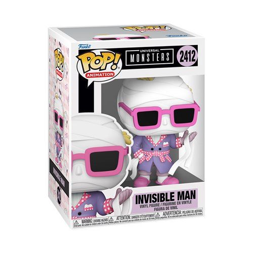 Universal Monsters Anime Invisible Man Funko Pop! Vinyl Figure, Variant: Standard