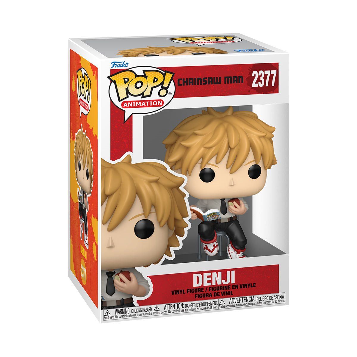 Chainsaw Man Denji w/ Book Funko Pop! #2377