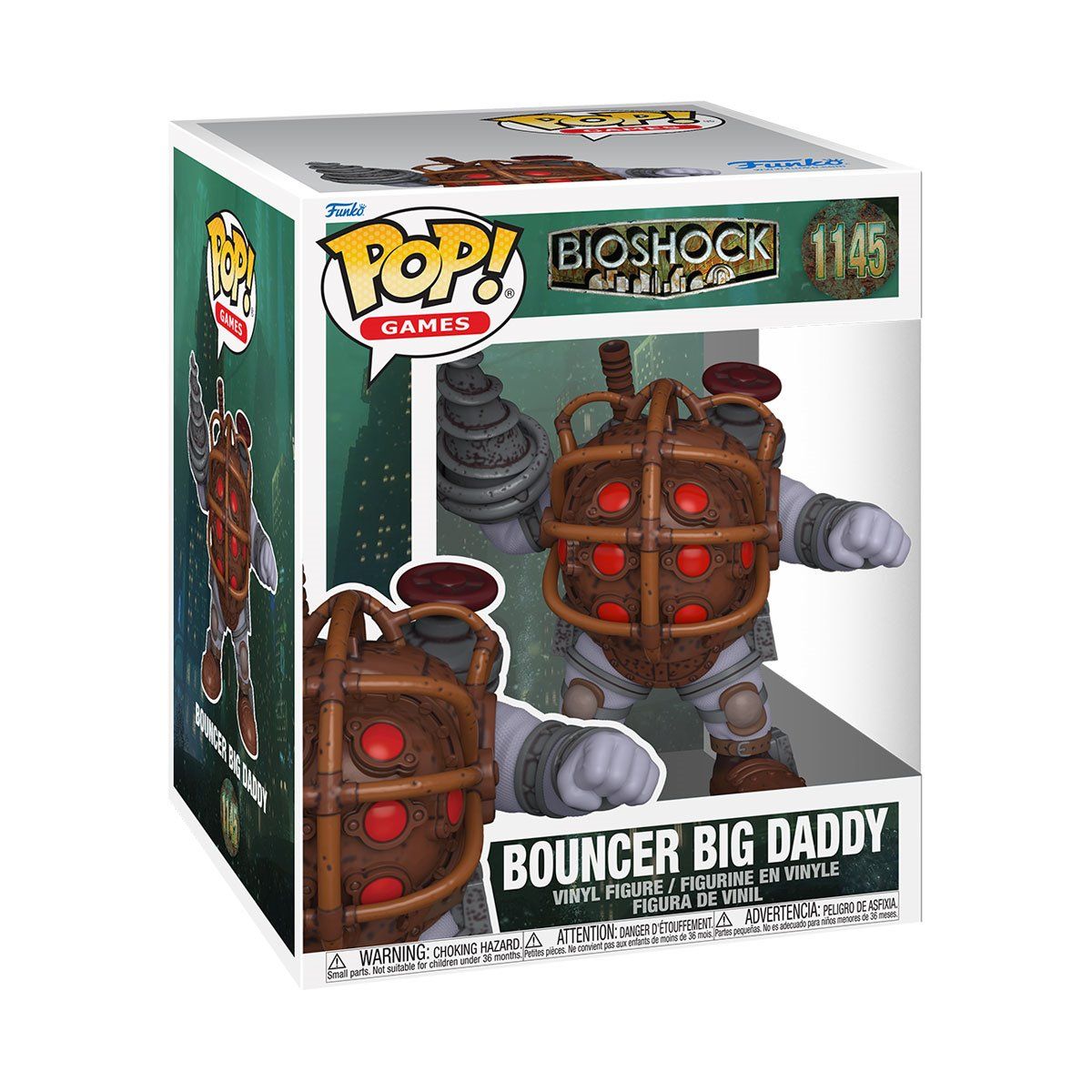 Bioshock Bouncer Big Daddy Super 5 3/4-Inch Funko #1145
