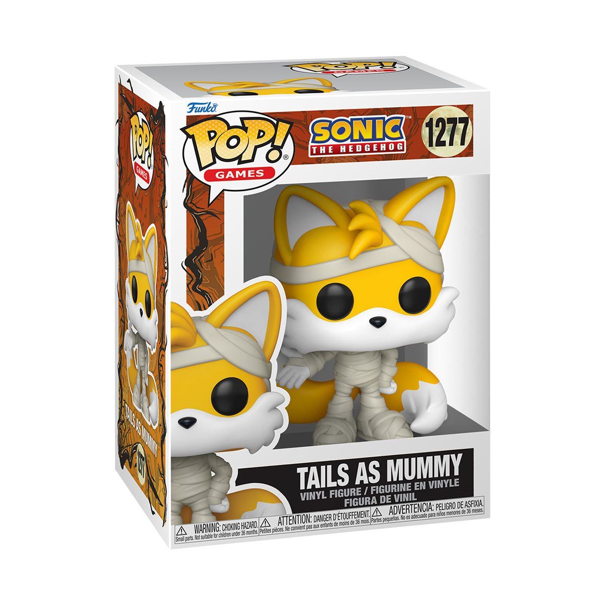 Sonic the Hedgehog Tails as Mummy Funko #1277