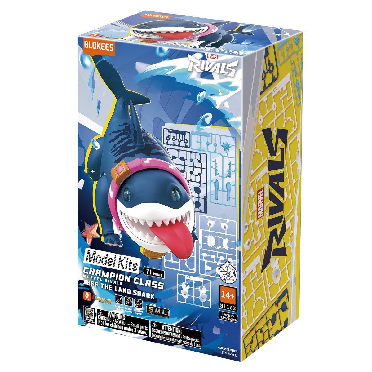 Marvel Rivals Jeff the Land Shark Champion Class Model Kit