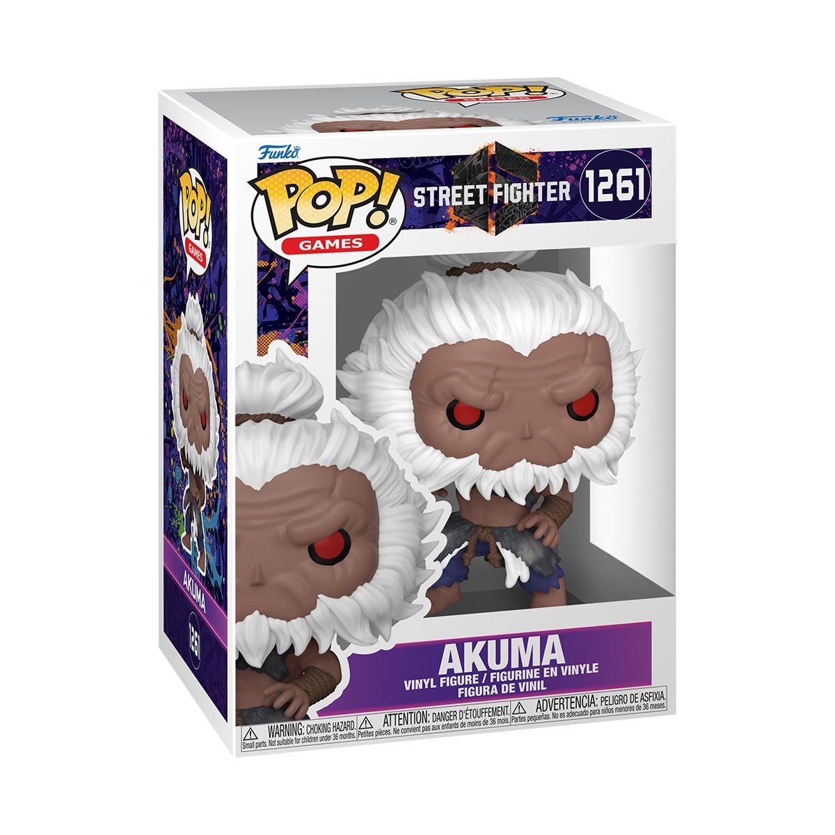 Street Fighter 6 Akuma Funko Pop! #1261, Variant: Standard