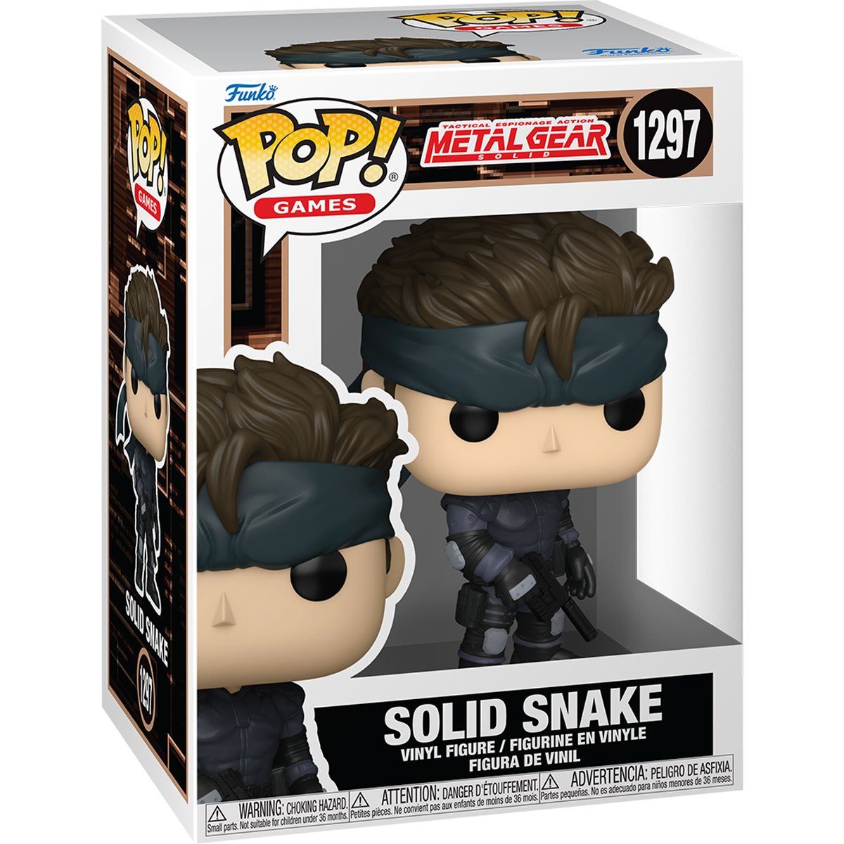 Metal Gear Solid Solid Snake Funko Pop! #1297