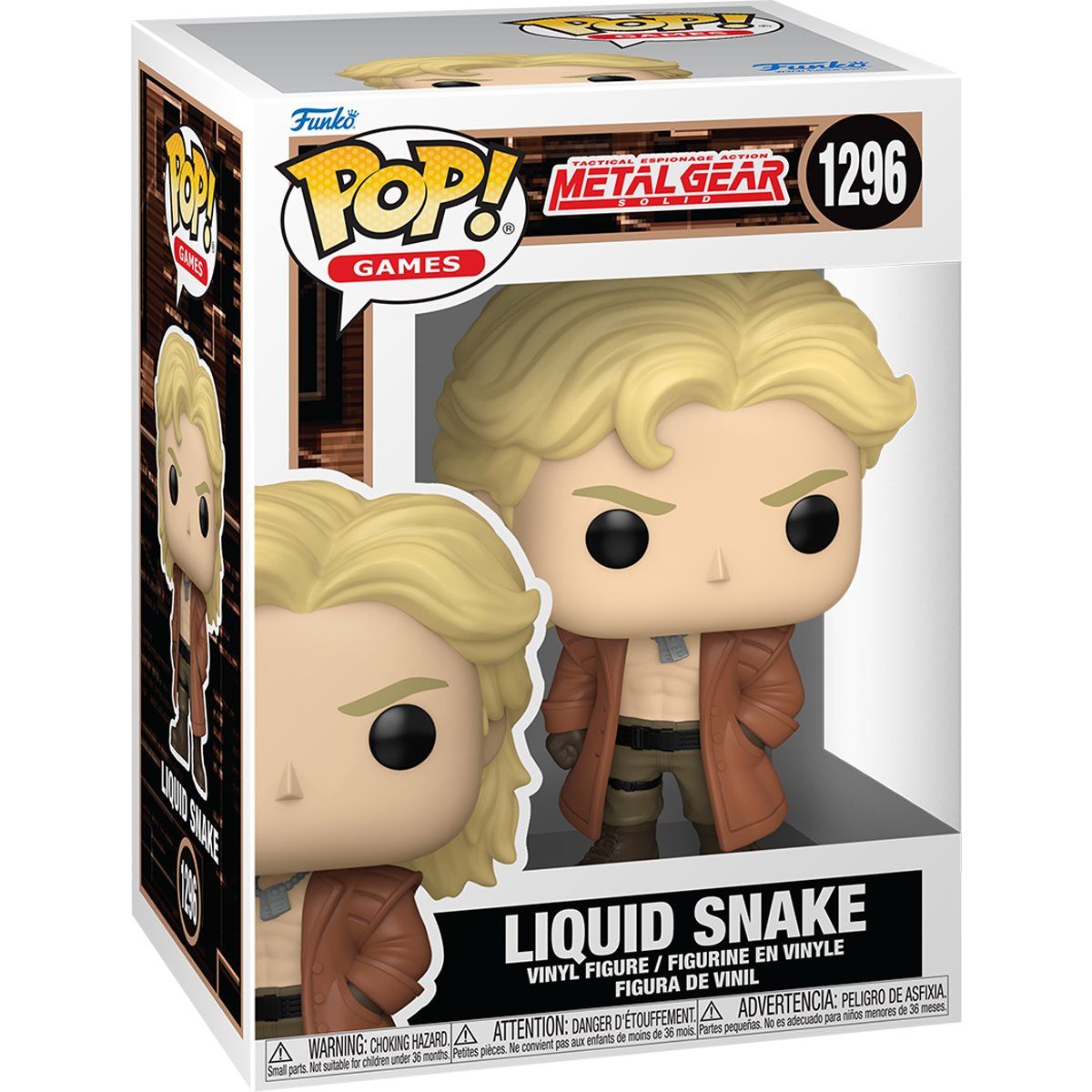 Metal Gear Solid Liquid Snake Funko Pop! #1296