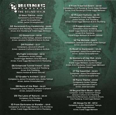 Bionic Commando - The Soundtrack - CD