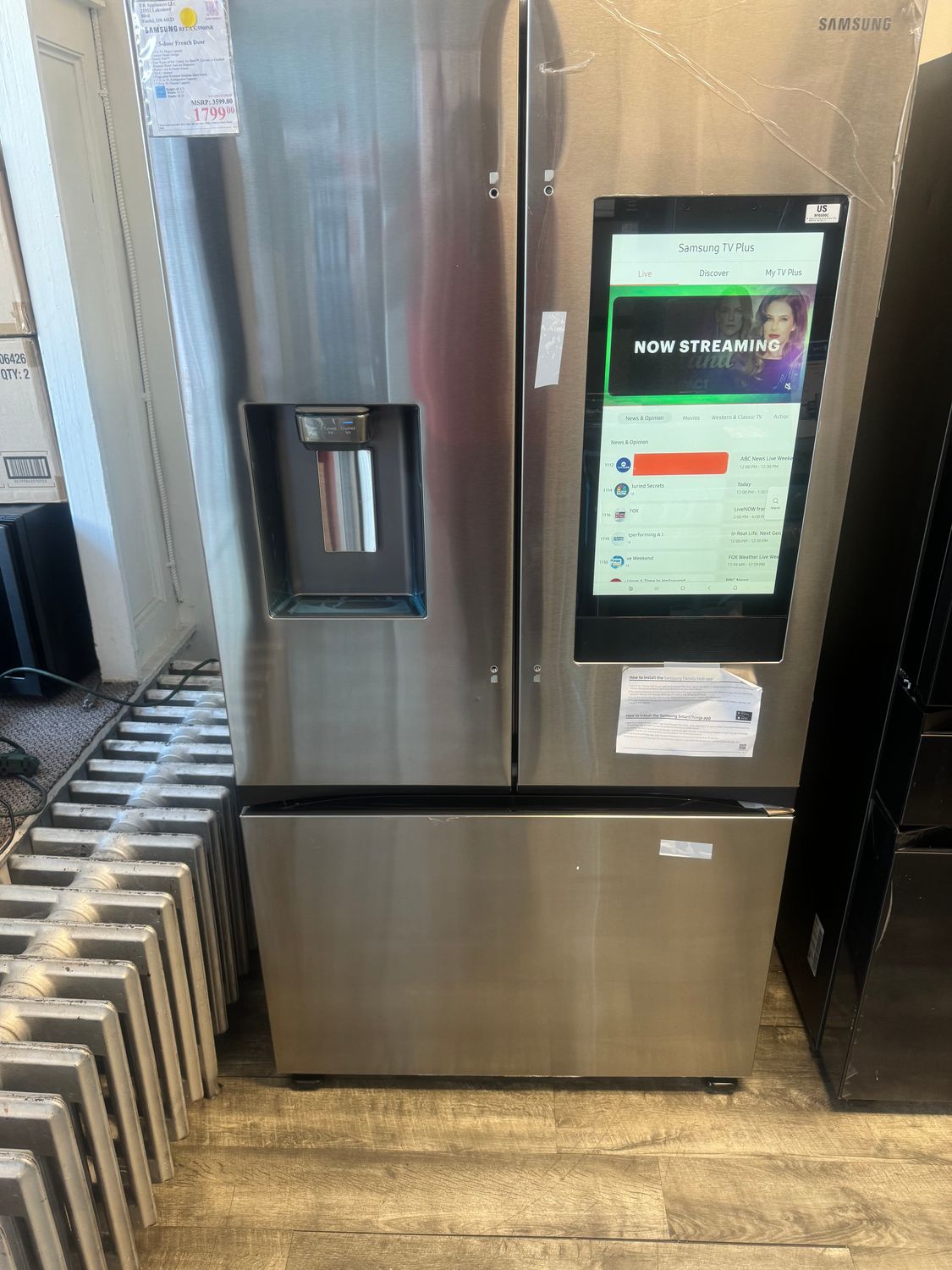 Samsung Family Hub 3-door French Door 36”