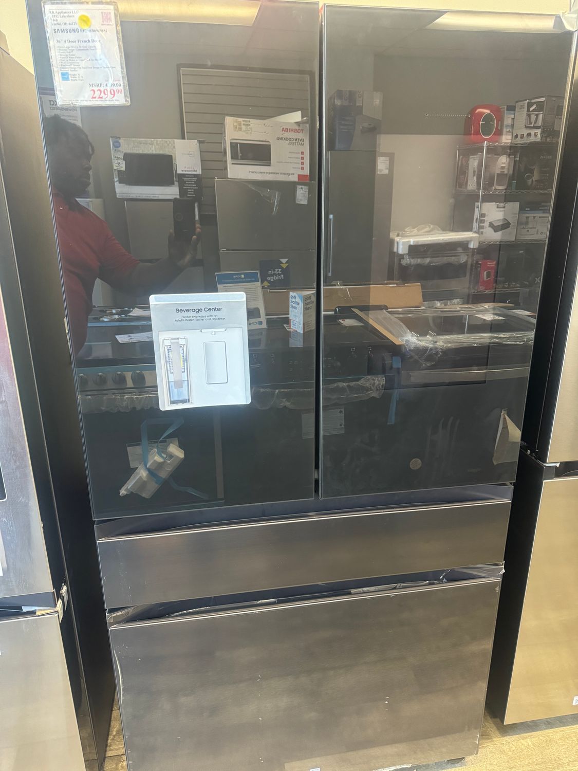 Samsung 36” 4 door French door