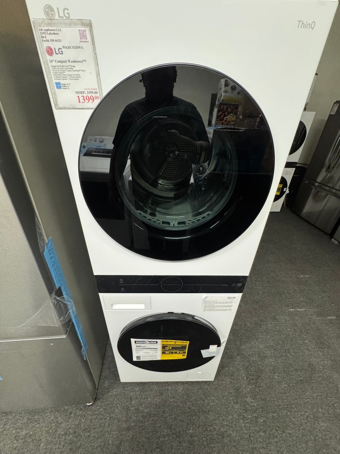 LG 24” Compact Wash-tower