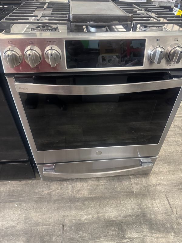 GE Profile 30” Slide-In-Gas -Range