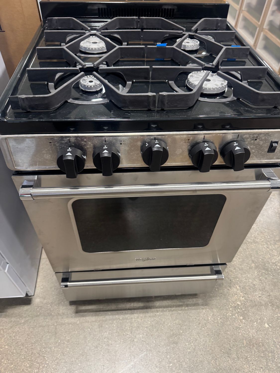 Whirlpool 24” Freestanding Gas Range