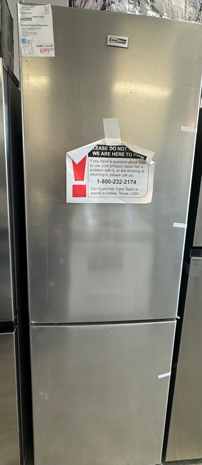ConServ Bottom Freezer Refrigerator