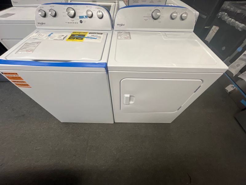 Whirlpool Top Load Washer and Electric Dryer Whirlpool Top Load Washer and Electric Dryer