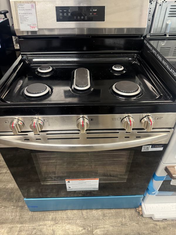 Frigidaire 30” freestanding Gas Range w/Air fryer Frigidaire 30” freestanding Gas Range w/Air fryer