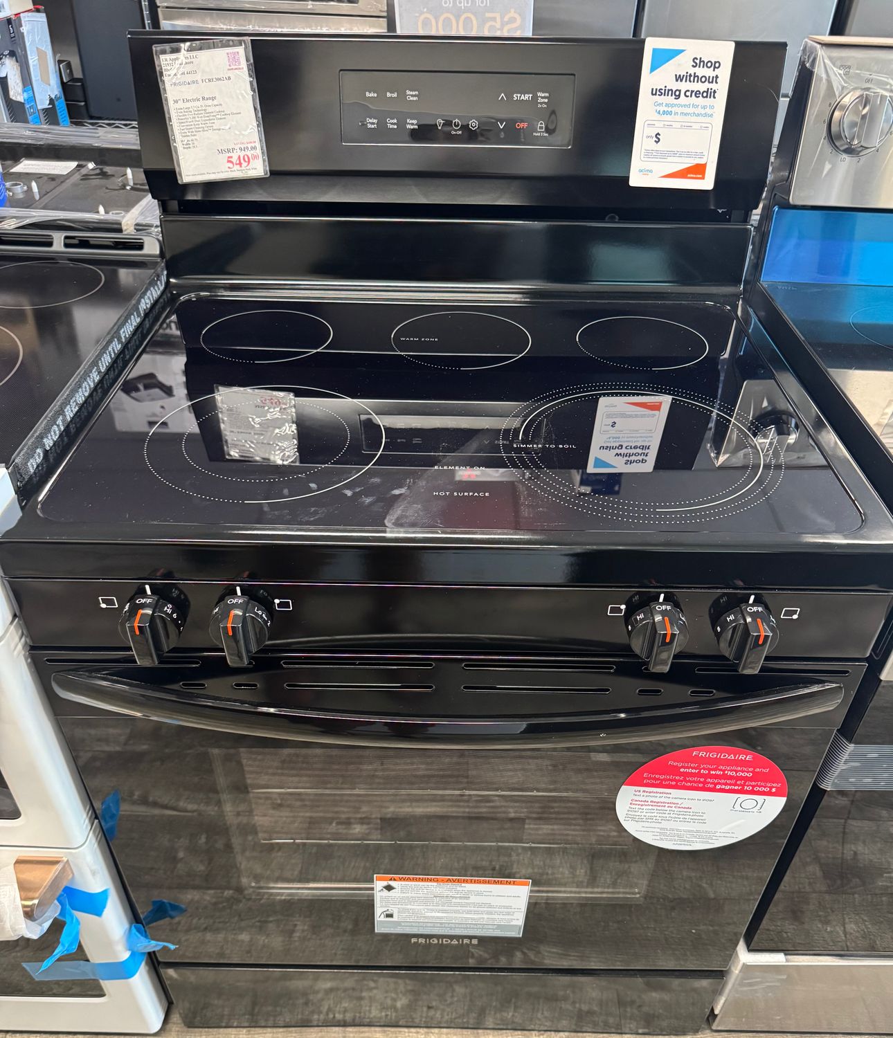Frigidaire 30" Electric Range