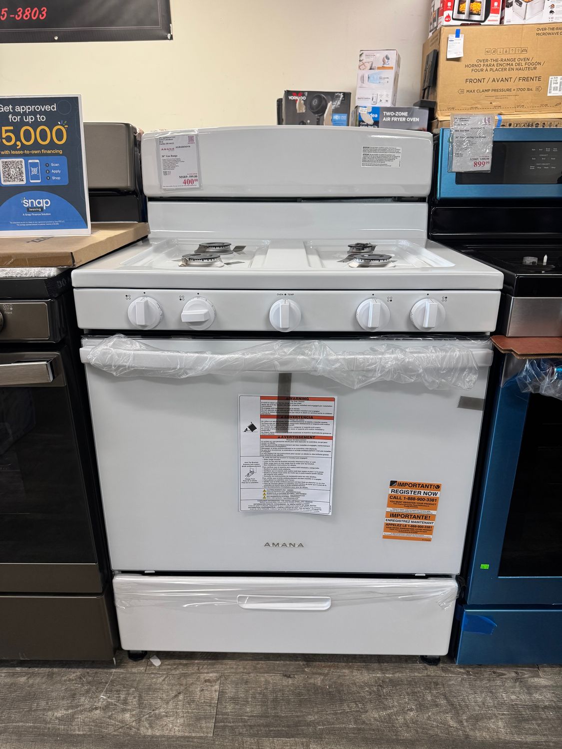Amana 30" Gas Range