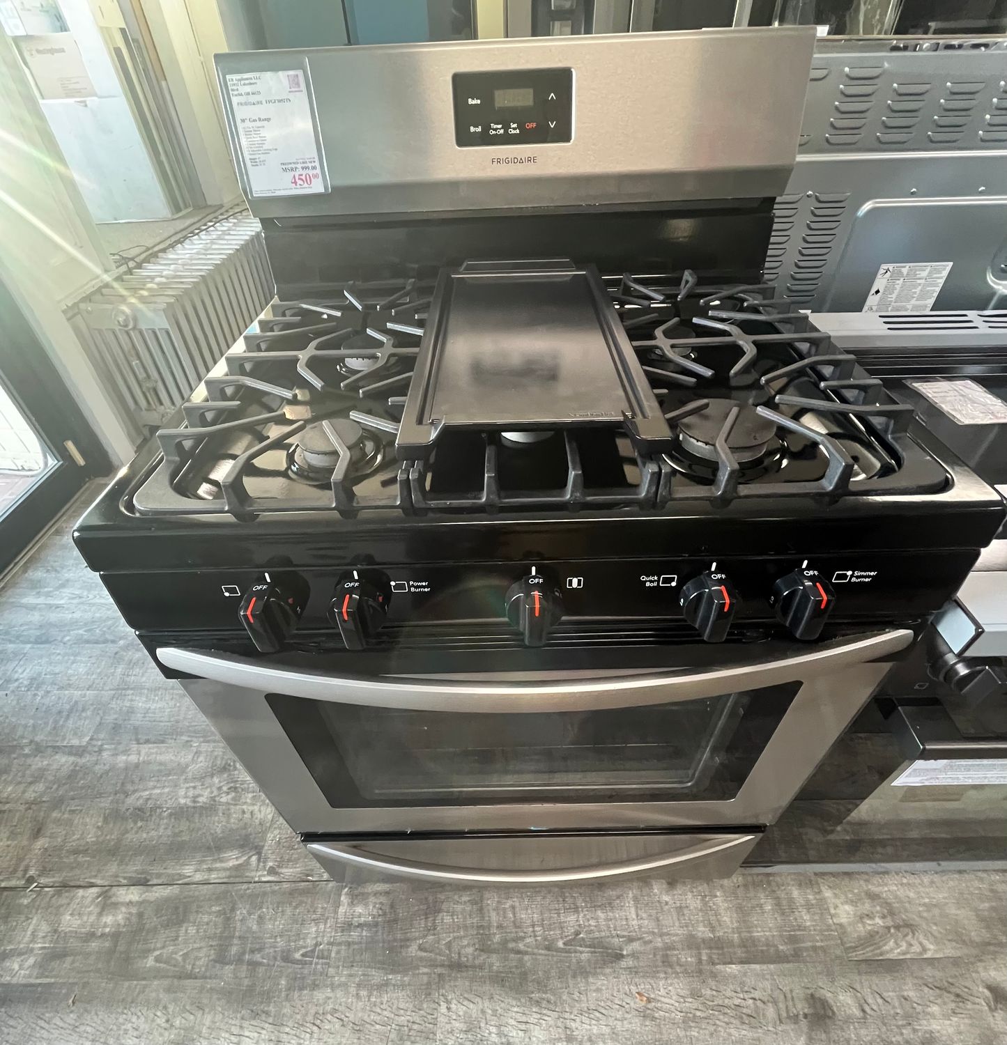 Frigidaire 30" Gas Stove