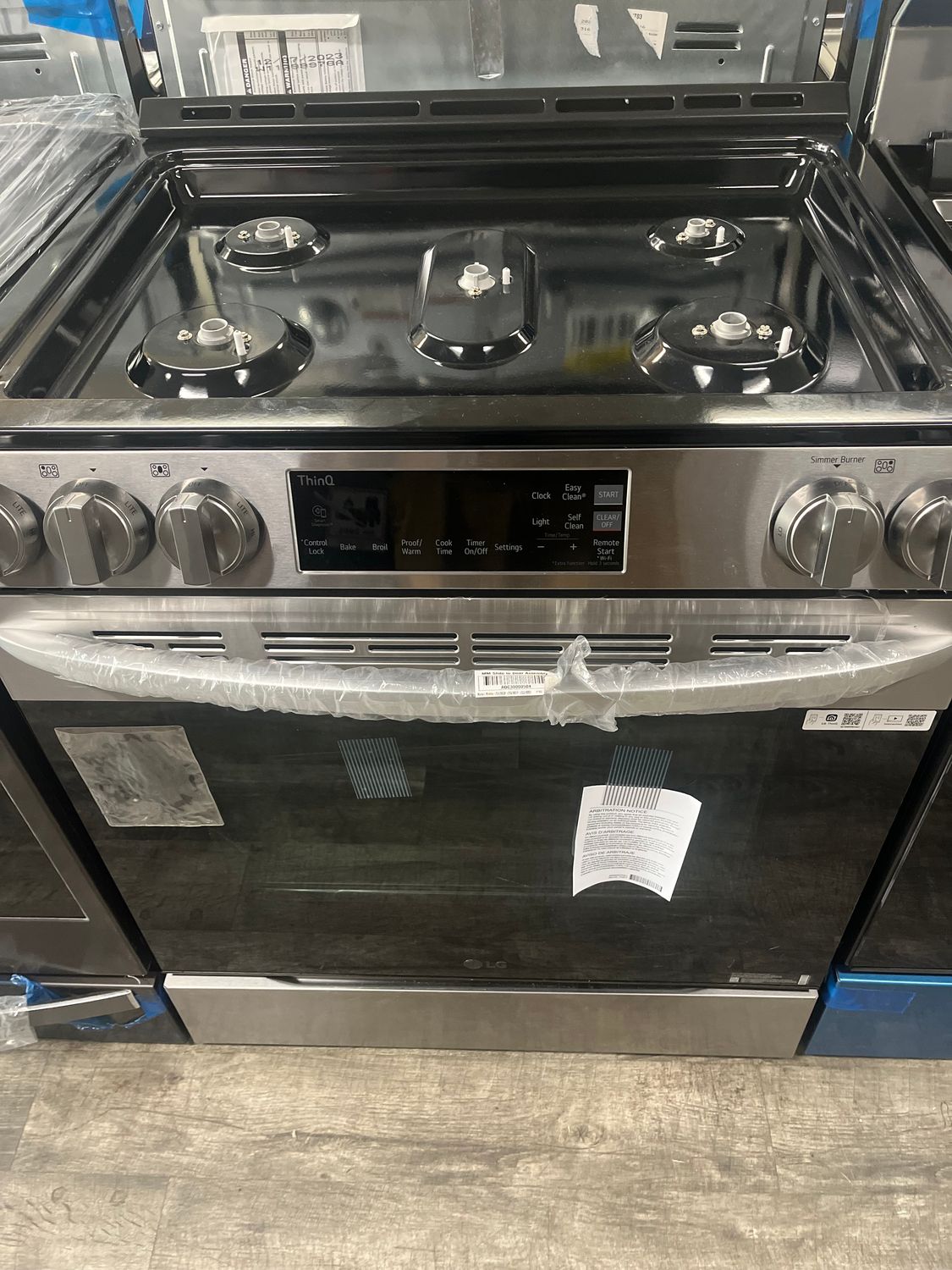 LG 30" Smart Gas Slide-in Range