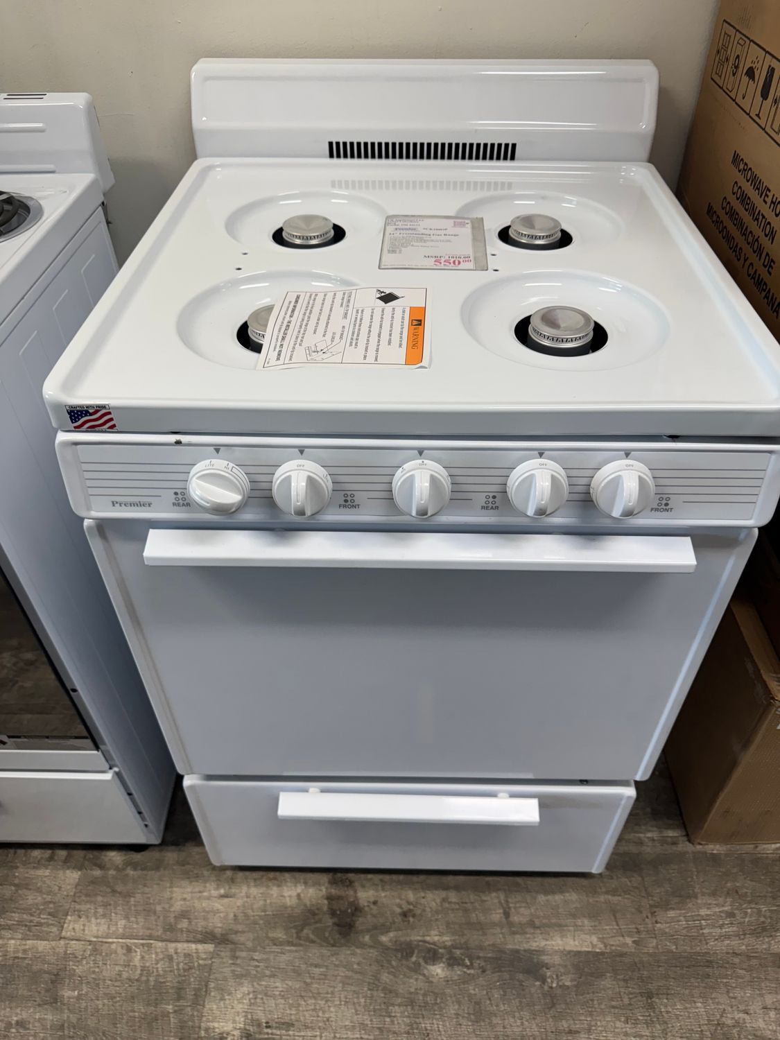 Premier 24" Freestanding Gas Range