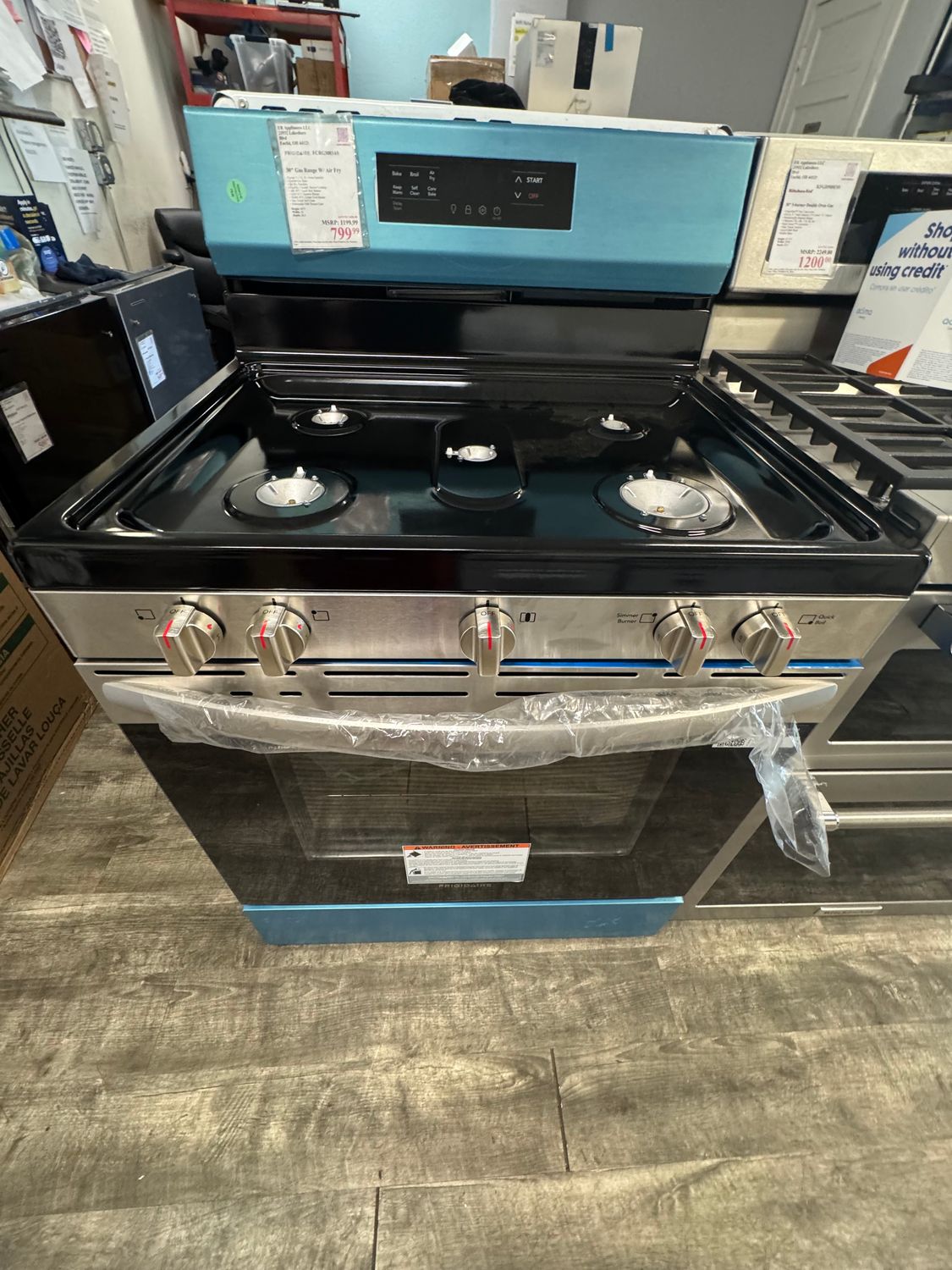 Frigidaire 30" Gas Range W/ Air Fry