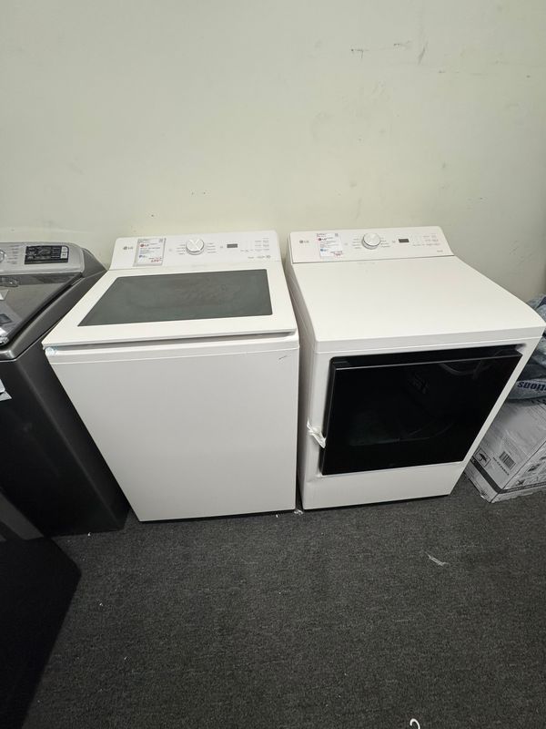 LG Top Load Washer/Electric Dryer LG Top Load Washer/Electric Dryer