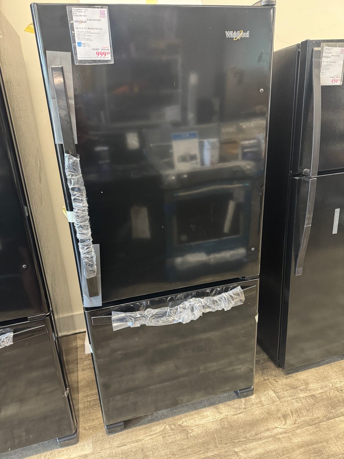 Whirlpool 18.5 Cu. Ft. Bottom-freezer