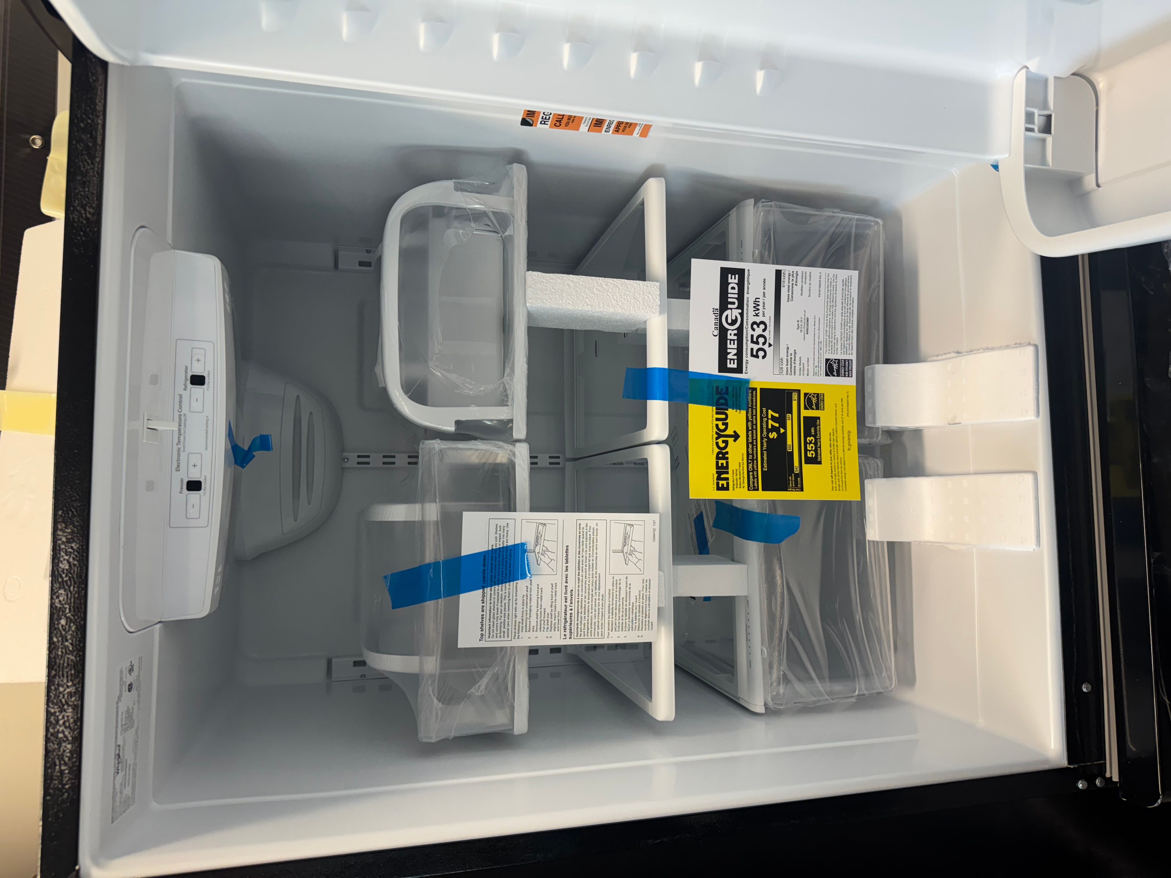 Whirlpool 18.5 Cu. Ft. Bottom-freezer