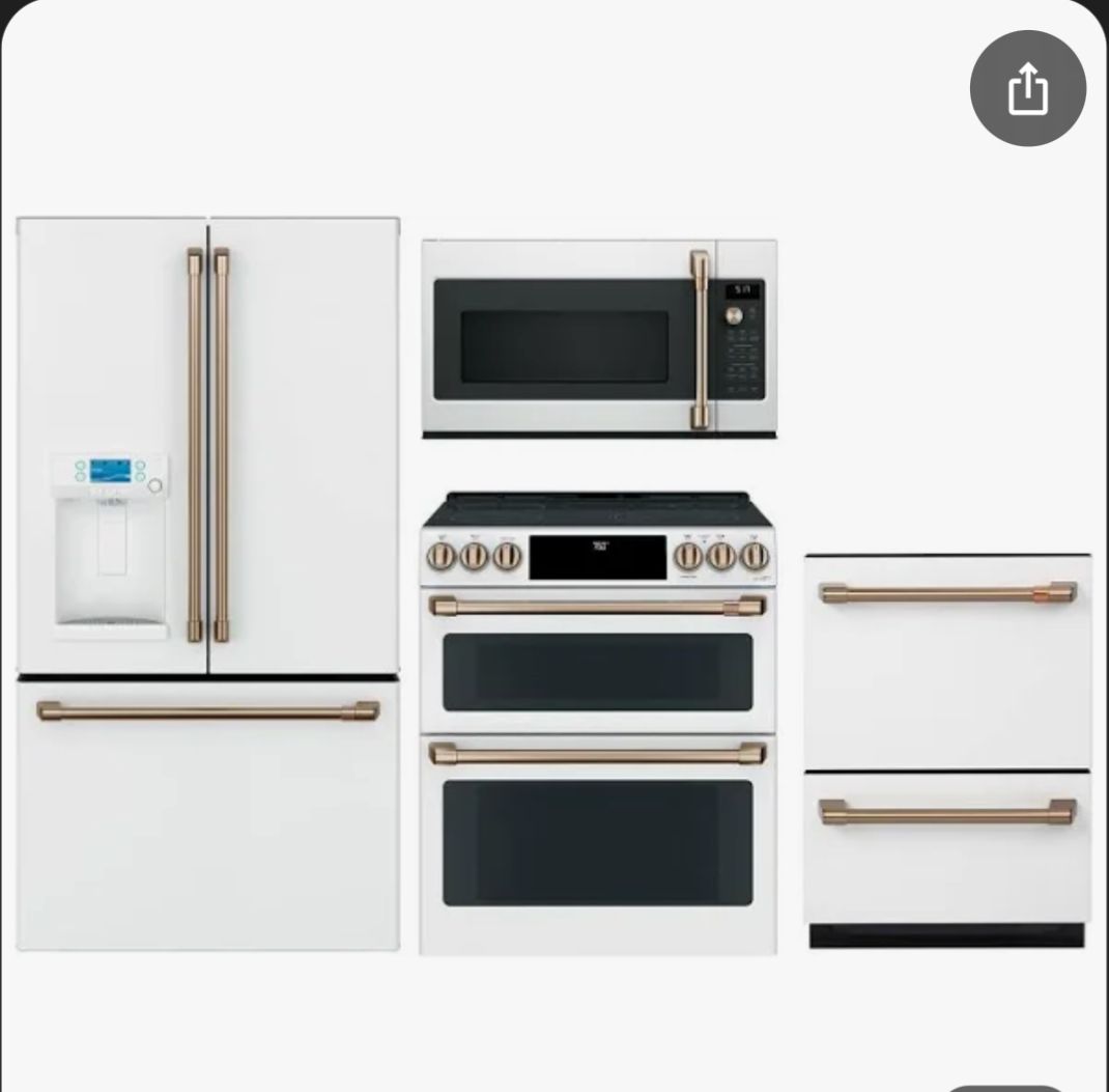 GE Café 4 Piece Kitchen Bundle