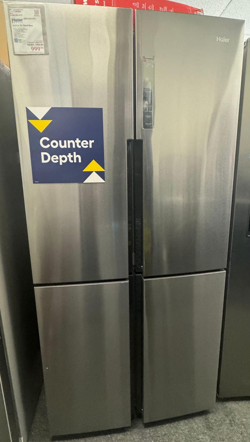 Haier 16.4 Cu. Ft. Quad Door