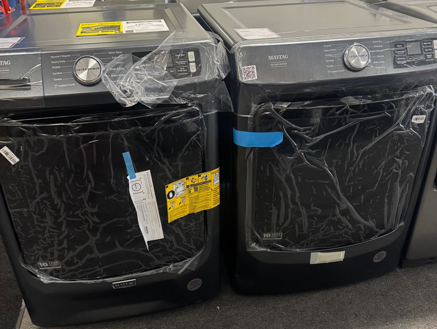 Maytag Smart Front Load Washer/Electric Dryer Set