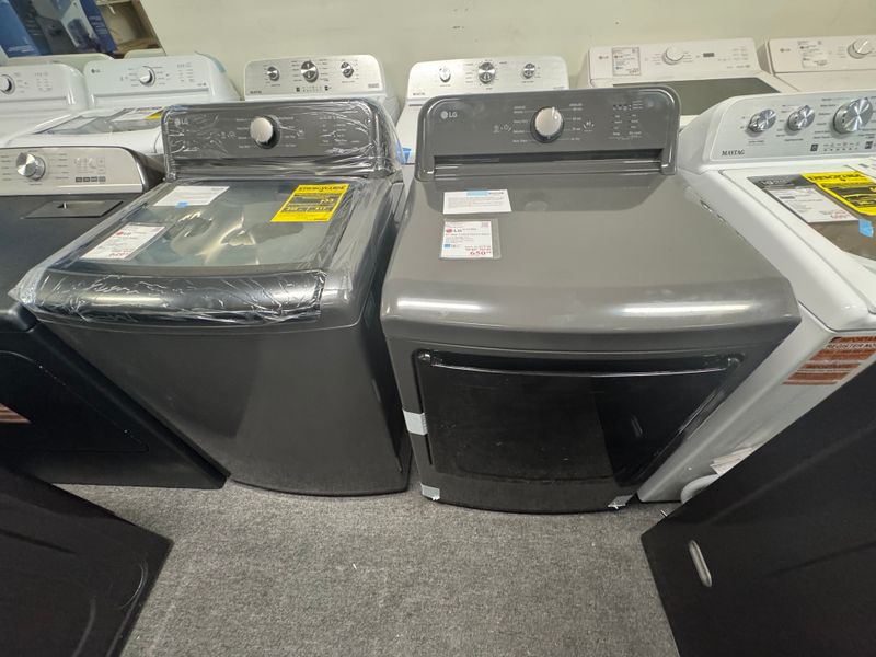 LG Top Load Washer/Electric Dryer Set LG Top Load Washer/Electric Dryer Set