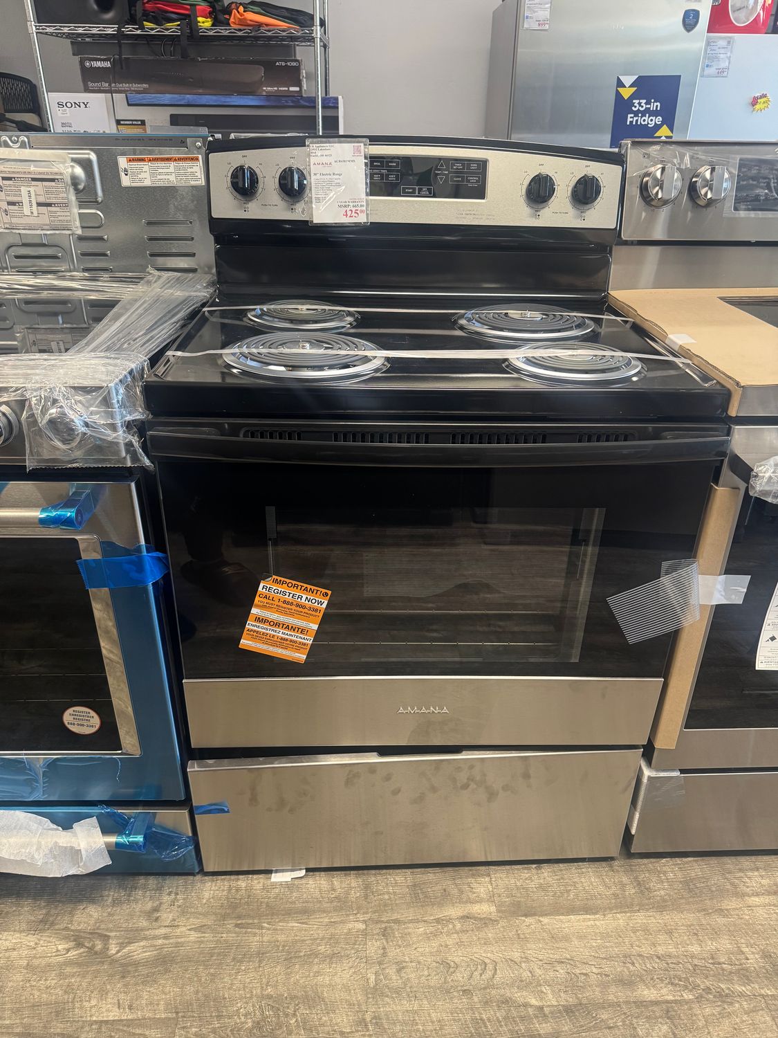 Amana 30" Electric Range