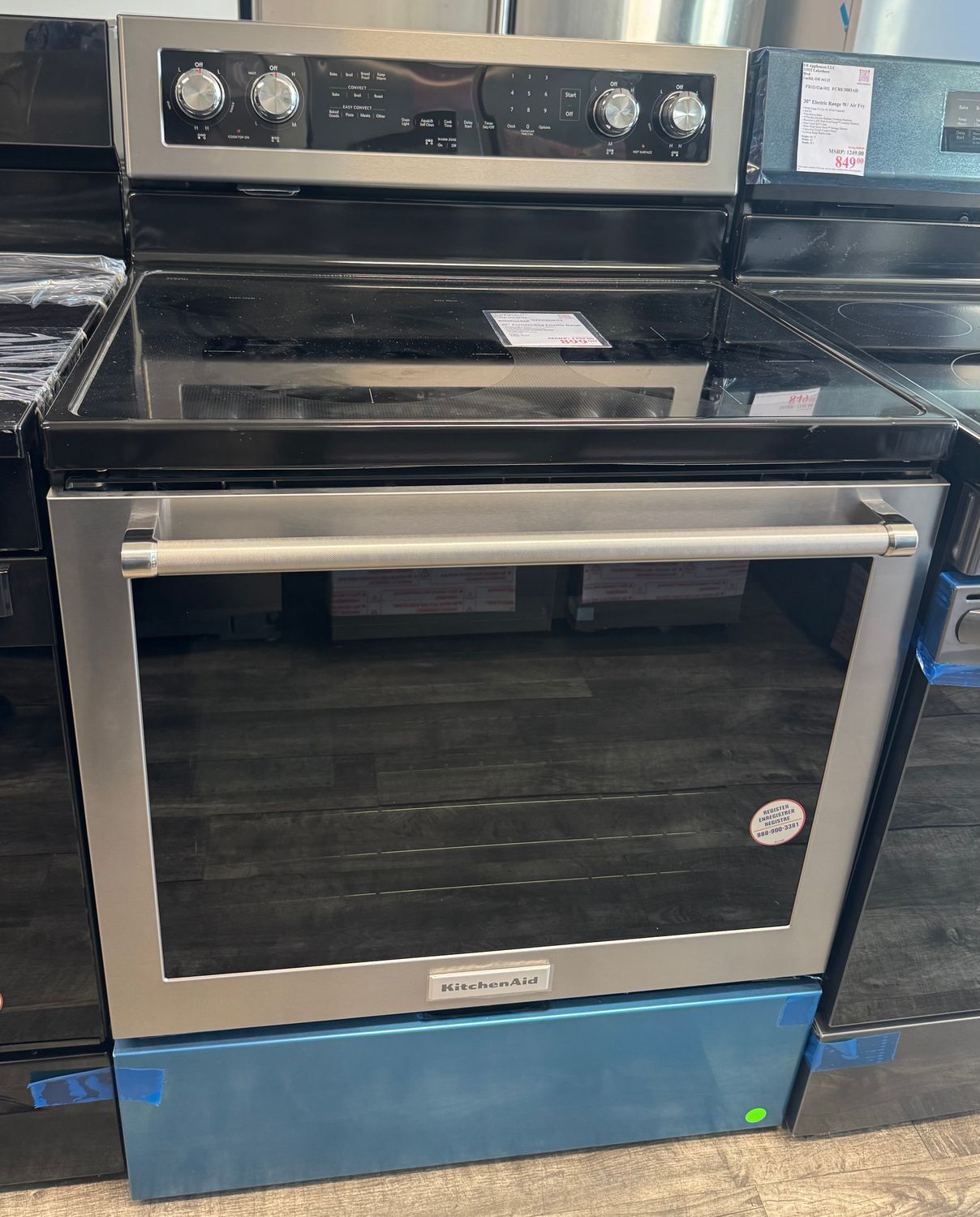 KitchenAid 30" Freestanding Electric Range