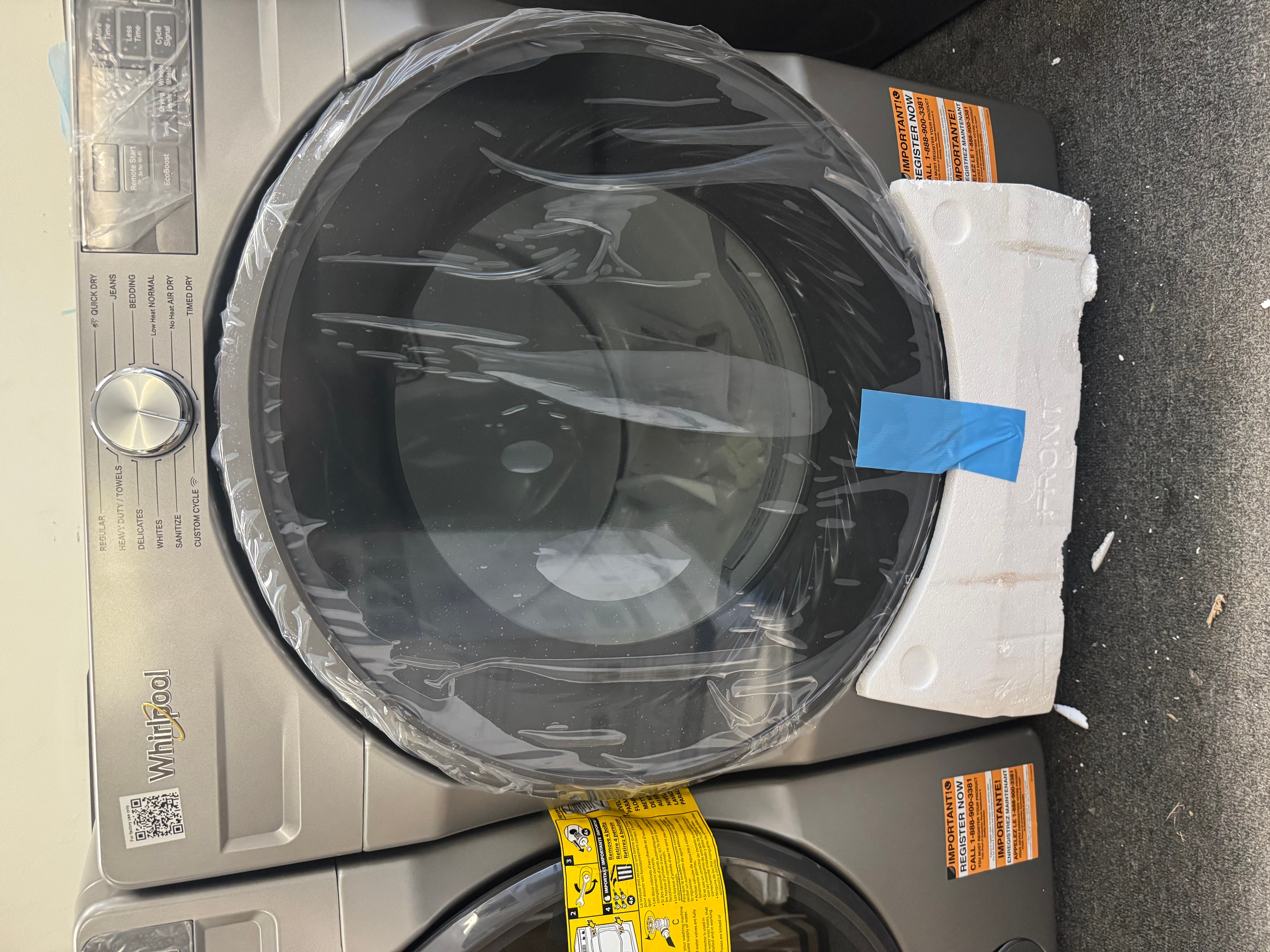 Whirlpool 4.5 Smart Front Load/Electric Dryer