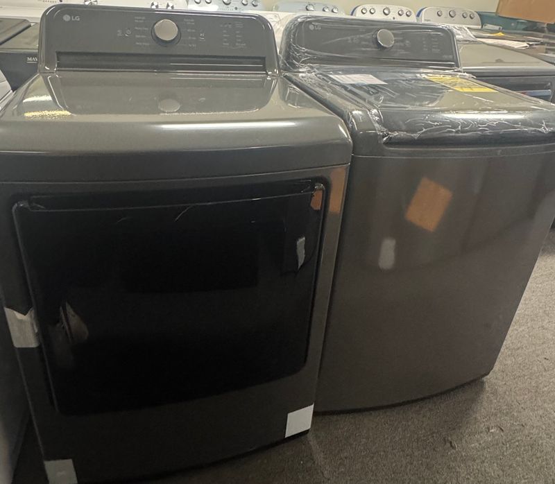 LG 27 LG 27" Top Load Washer/Rear Control Electric Dryer