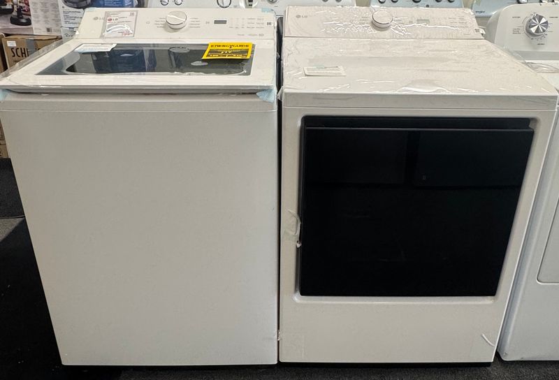 LG Top Load Washer/Electric Dryer LG Top Load Washer/Electric Dryer