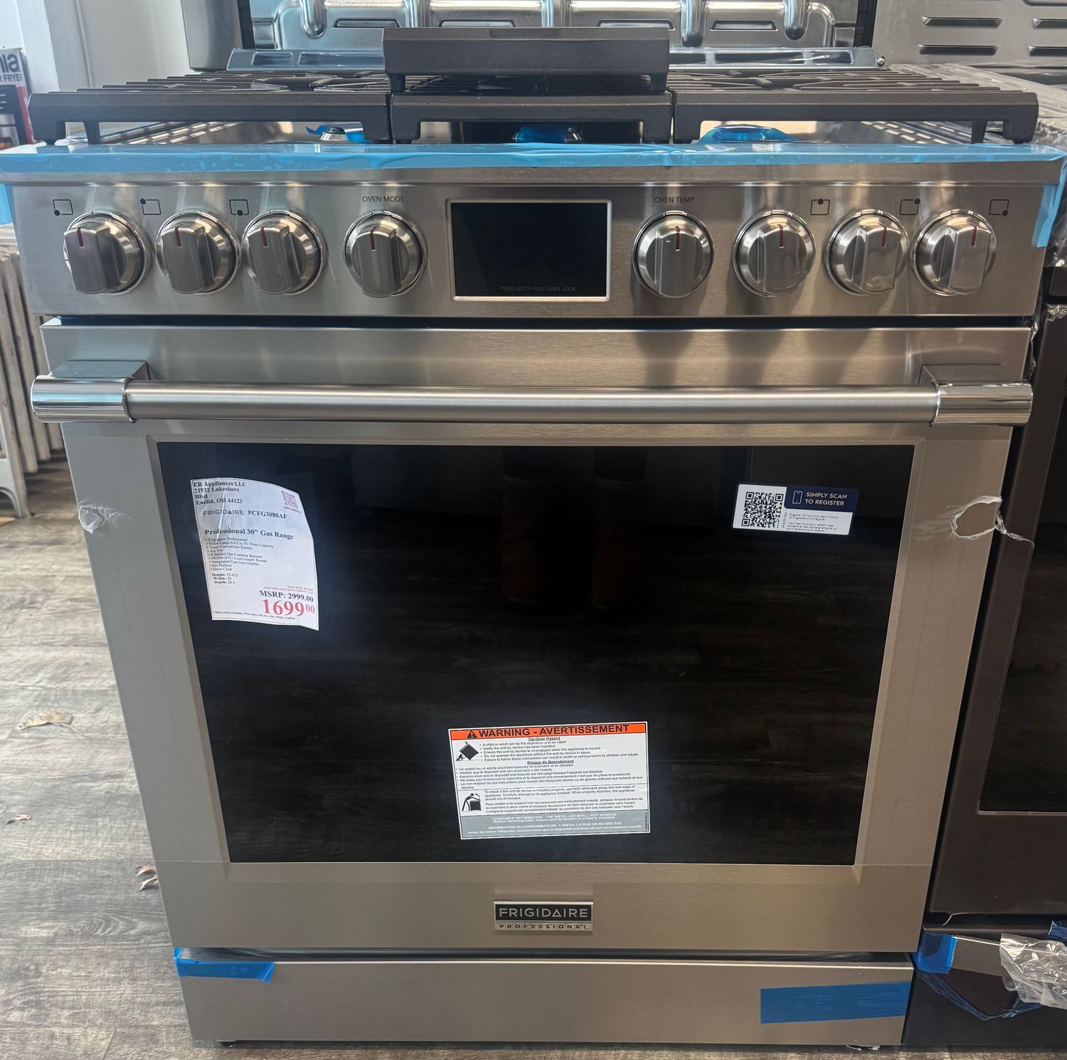 Frigidaire Professional 30 Frigidaire Professional 30" Gas Range