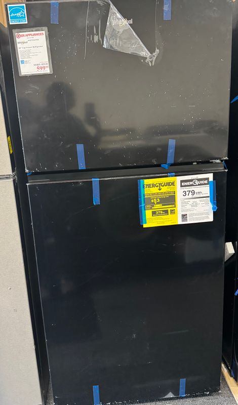 Whirlpool 30" Top Freezer Refrigerator