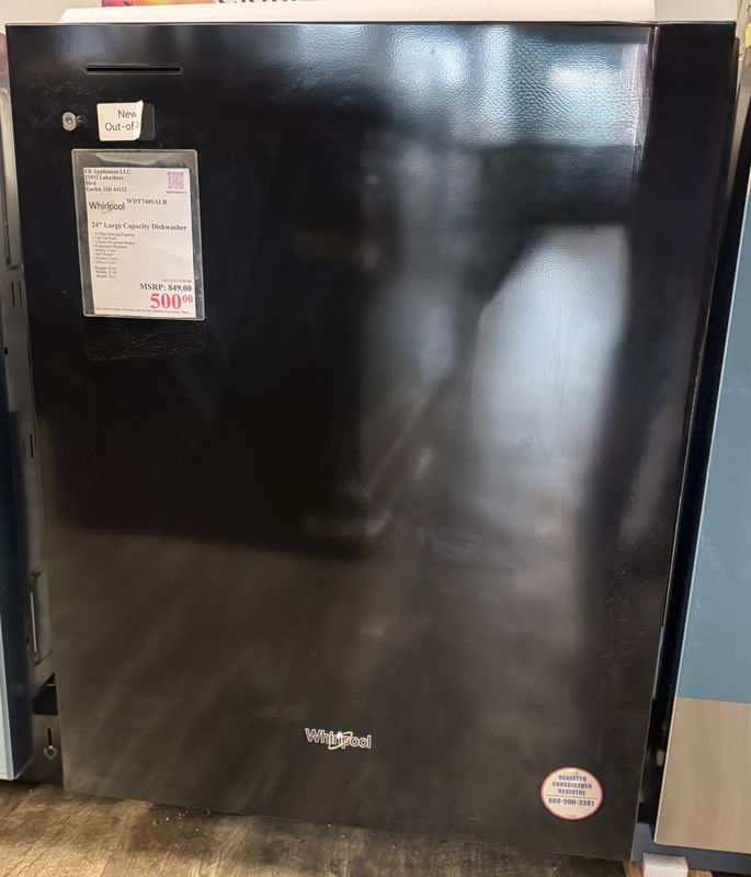 Whirlpool 24" Large Capacity Dishwasher